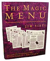 Magic Menu: Years 1 through 5 - Libro de Magia