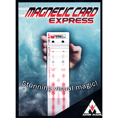 Magnetic Card Express (Rojo) - Astor Magic