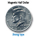 Magnetic US Half Dollar (SUPER STRONG) - Kreis Magic
