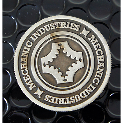 Full Dollar Coin (Gun Metal Grey) - Mechanic Industries