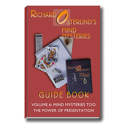 Mind Mysteries Guide Book Vol. 6 - Richard Osterlind - Libro de Magia