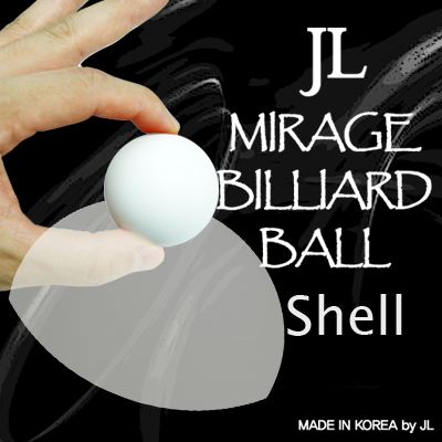 Mirage Billiard Balls - JL (WHITE, shell only)