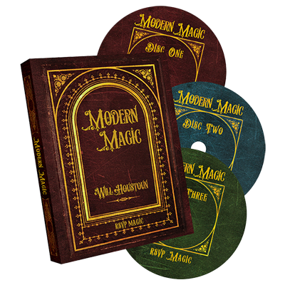 Modern Magic (3 DVD set) - Will Houstoun & RSVP Magic - DVD