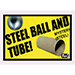 Ball and Tube Mystery (Steel) by Mr. Magic - Trick