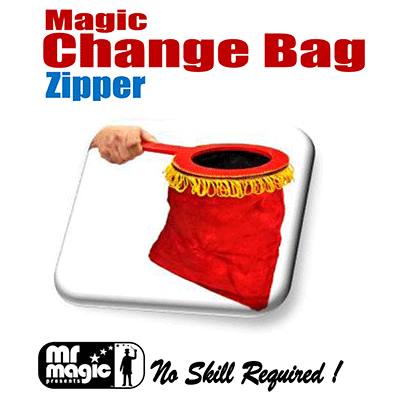 Bolsa de Cambio para Trucos de Magia (Zipper)- - Mr. Magic