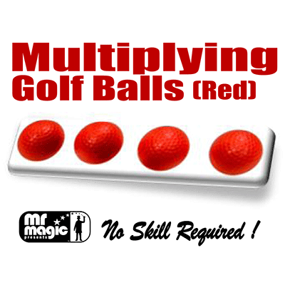 Multiplicacion de Pelotas de Golf (Rojo) - Mr. Magic