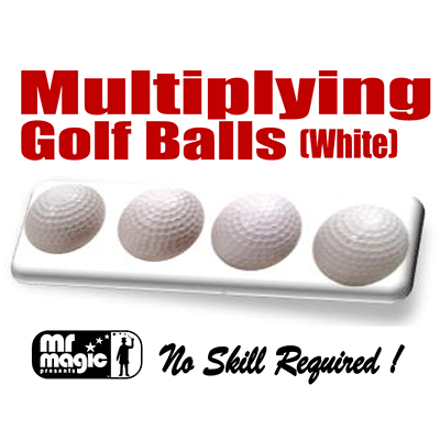 Multiplicacion de Pelotas de Golf (Blanco) - Mr. Magic