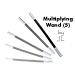 Multiplying Wand (5) - JL Magic