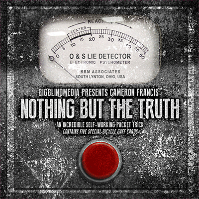 Nothing but the Truth (DVD & Gimmicks) - Cameron Francis & Big Blind Media - DVD