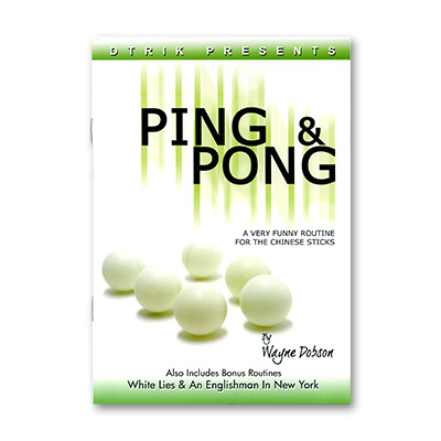 Ping & Pong - Wayne Dobson - Libro de Magia