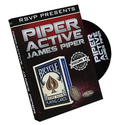 Piperactive Vol 2 - James Piper & RSVP Magic - DVD