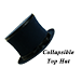 Top Hat Collapsible Premium Magic (Black)
