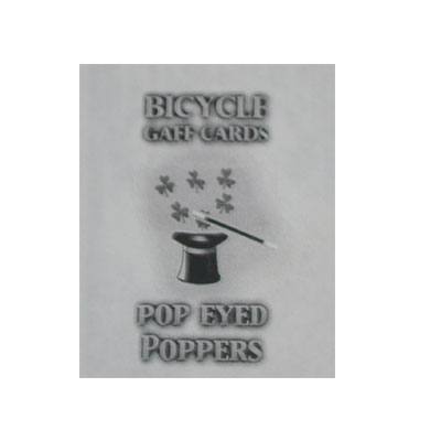 Pop Eyed Popper Deck Cartas Bicycle - (Rojo)