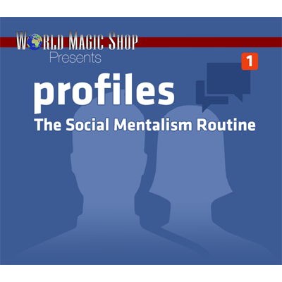 Profiles: The Social Mentalism Routine (DVD & Gimmick) - World Magic Shop - DVD