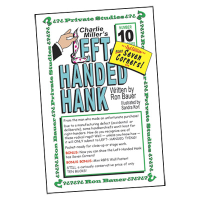 Ron Bauer Series: # 10 - Charlie Miller's Left-Handed Hank - Libro de Magia