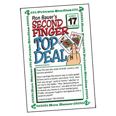 Ron Bauer Series: # 17 - Second Finger Top Deal - Libro de Magia