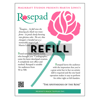 The Rose Pad REFILL - Martin Lewis