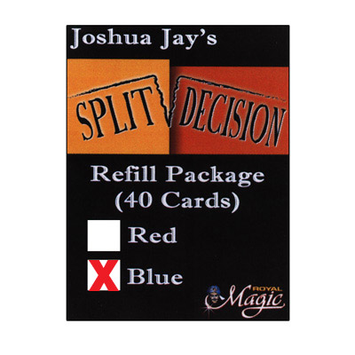 REFILL Blue for Split Decision - Joshua Jay