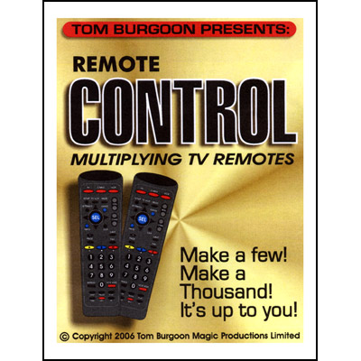 Remote Control Multiplying TV remotes - Tom Burgoon