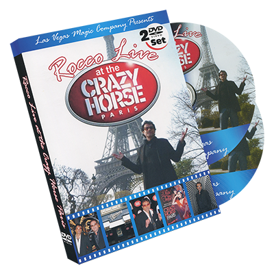 Rocco LIVE! at the Crazy Horse (2 DVD set) - Rocco - DVD