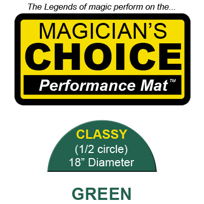 Tapete para Trucos de Magia Classy (VERDE - 45.75 cm) - Ronjo