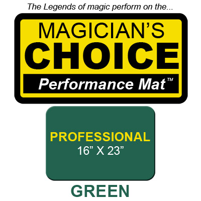 Professional Tapeta para Trucos de Magia Close-Up (VERDE - 40.5x58.5 cm) - Ronjo