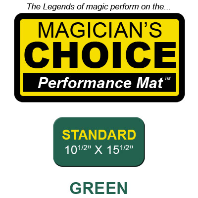 Standard Tapeta para Trucos de Magia Close-Up (VERDE - 26.5 x 39.25 cm) - Ronjo