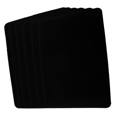 Small Close Up Pad 6 Pack (Black 8 inch x 12 inch) - Goshman