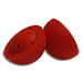 Split Ball - Red (1.7 inch) - JL Magic