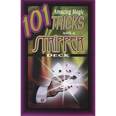 101 Sorprendentes Trucos de Magia con Cartas Stripper Deck - Royal Magic - Libro de Magia