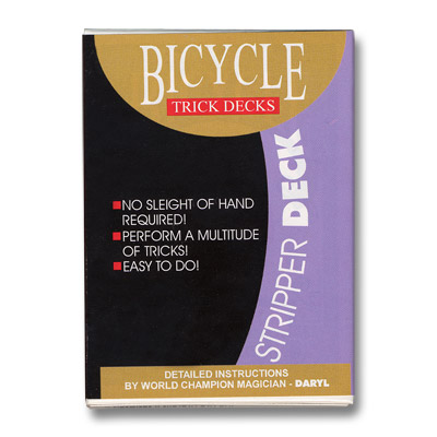 Stripper Deck Cartas Bicycle - Azul