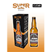 Super Latex Brown Beer Bottle(Empty) - Twister Magic