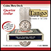 Moneda atraves de Cartas Quarter - Tango (D0080)