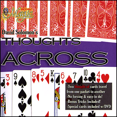 Thoughts Across (Cartas y DVD) - David Solomon