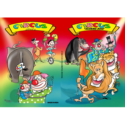 Micro Coloring Book (Circus) - Uday