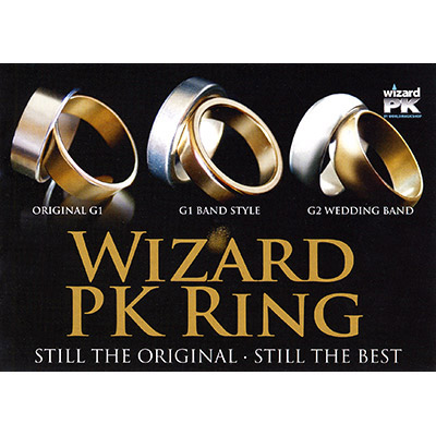 Anillo Wizard PK Ring G2 - DORADO (16mm) - World Magic Shop