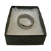 Anillo Wizard PK Ring (PLATEADO, 16mm, Flat Band) - World Magic Shop
