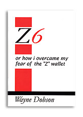 Z-6 Book Only (No Wallet) - Wayne Dobson - Libro de Magia