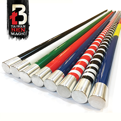 Vanishing Cane (Metal | Black & White Stripes)