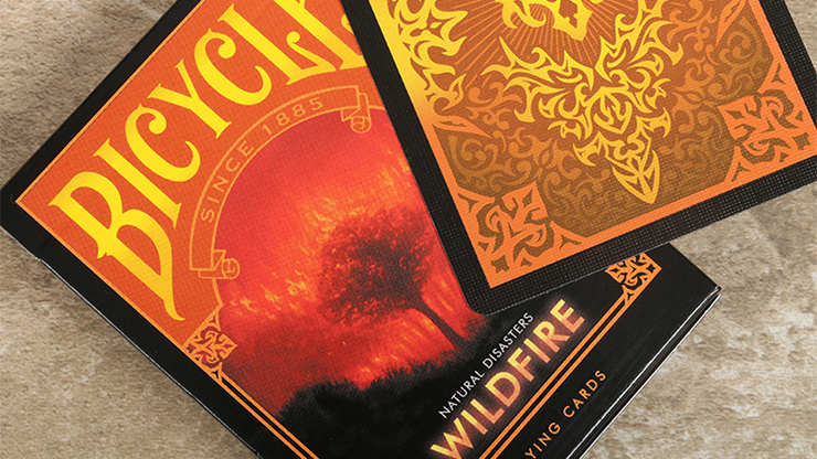 Carti de joc Bicycle Natural Disasters "Wildfire"