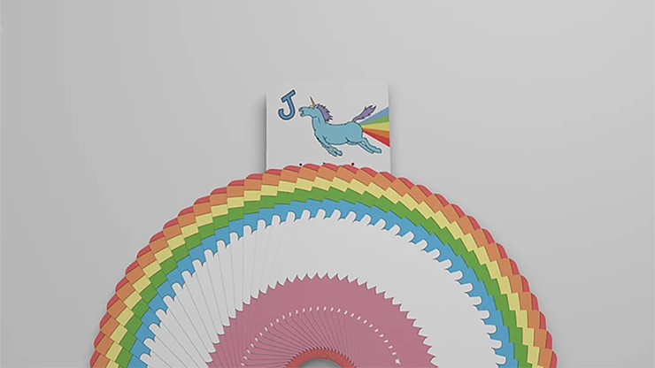 Carti de joc Rainbow Unicorn Fun Time!