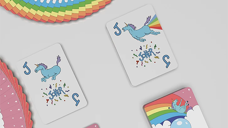 Carti de joc Rainbow Unicorn Fun Time!