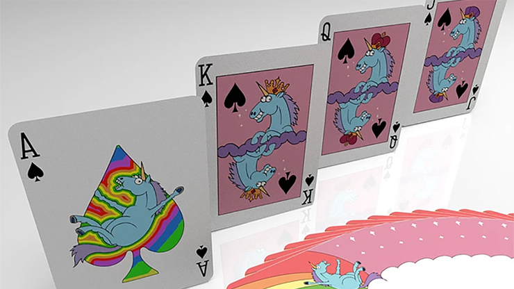 Carti de joc Rainbow Unicorn Fun Time!
