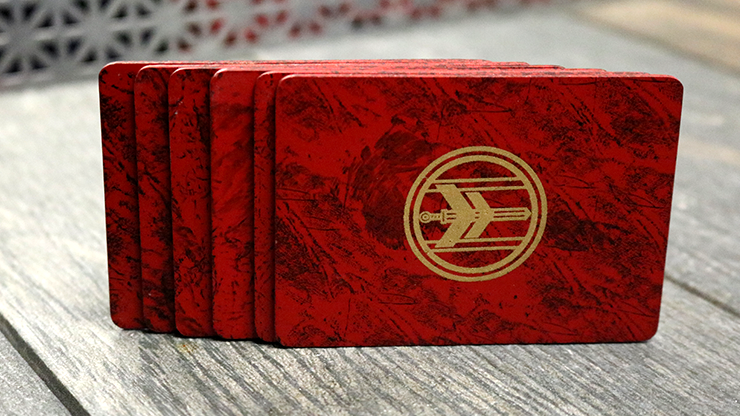FIBER BOARDS Cardistry Trainers (Jasper Red)