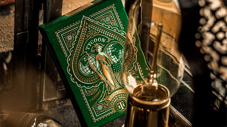 Carti de joc Limited Edition Green Tycoon
