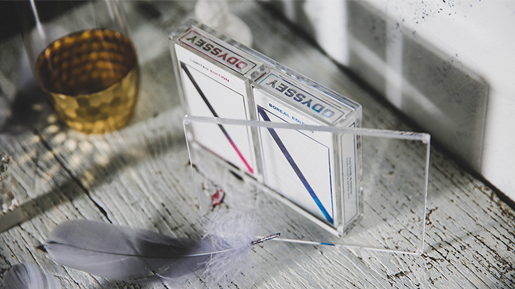 Crystal Playing Cards Display 2 Deck Case by TCC : マジック