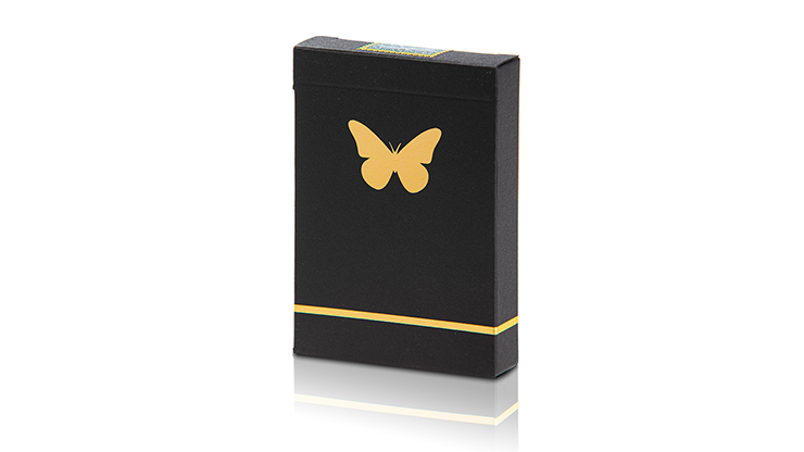 Carti de joc Limited Edition Butterfly Marked (Black and Gold)