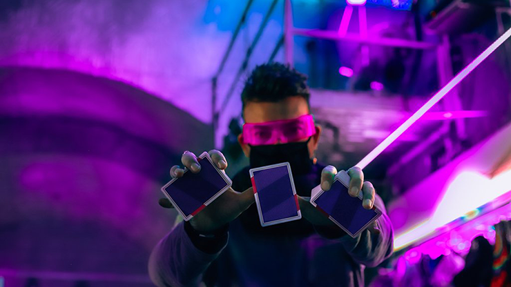 Carti de joc NOC3000X2 (Purple Edition)