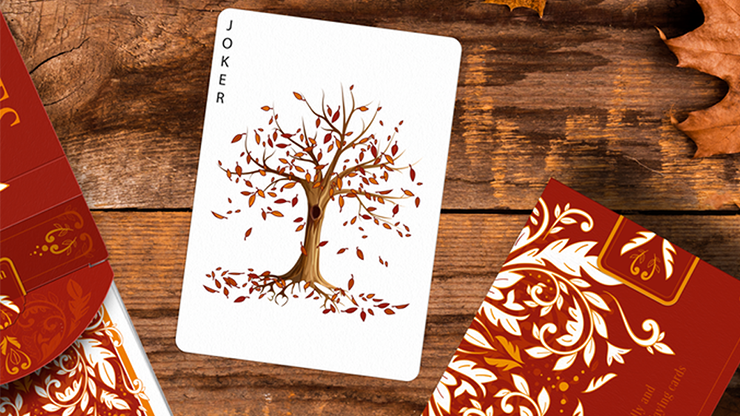 Leaves cards