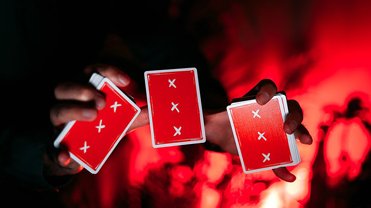 X Deck (Red) Signature Edition Playing Cards by Alex Pandrea : マジックショップ ...